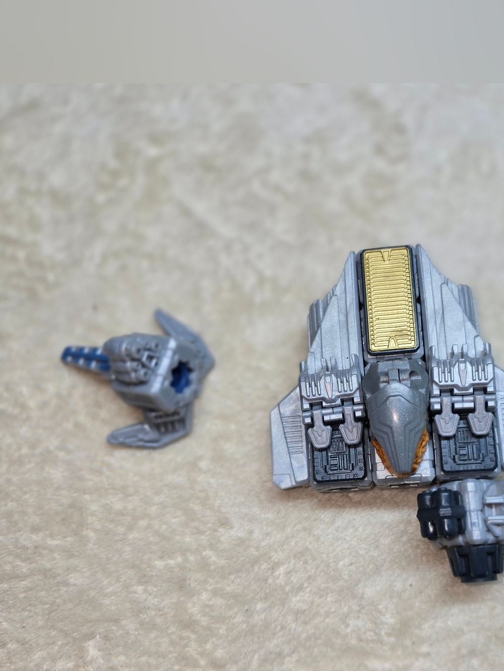 Vintage Modular Spaceship Parts Loose Thrusters, Wings